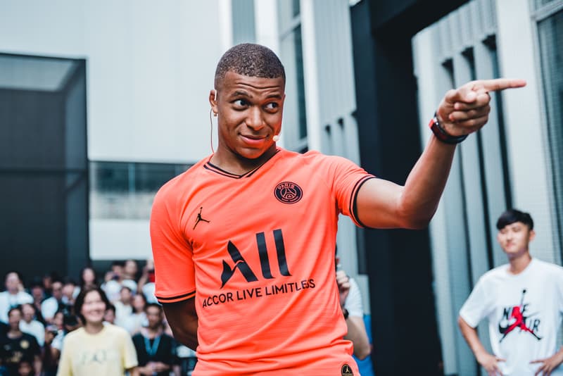 PSG 球員 Kylian Mbappe & Marco Verratti 空降深圳 Jordan Brand 旗艦店