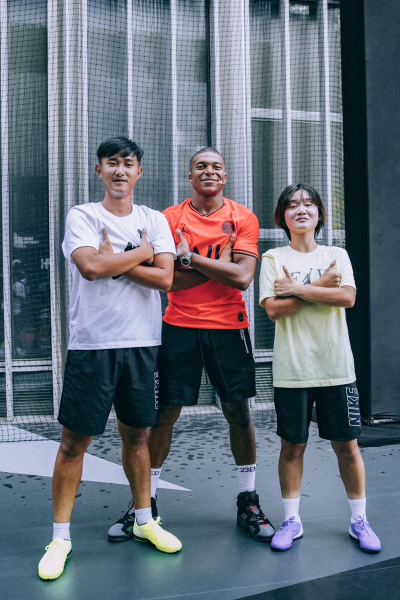 PSG 球員 Kylian Mbappe & Marco Verratti 空降深圳 Jordan Brand 旗艦店