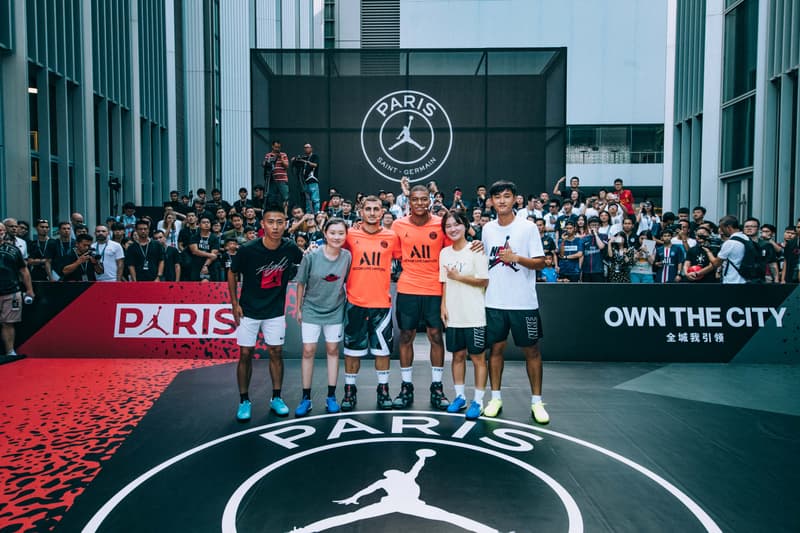 PSG 球員 Kylian Mbappe & Marco Verratti 空降深圳 Jordan Brand 旗艦店