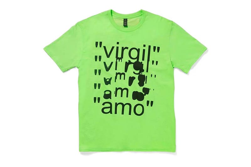 Virgil Abloh x MCA Chicago 展覽限定螢光系列 “Figures of Speech” 正式發佈