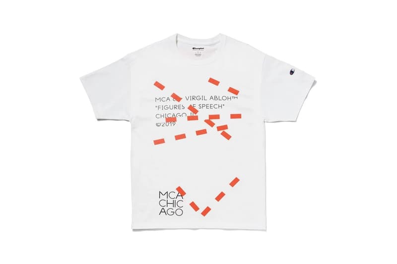 Virgil Abloh 攜手 MCA 打造全新「Figures of Speech」限定 T-Shirt