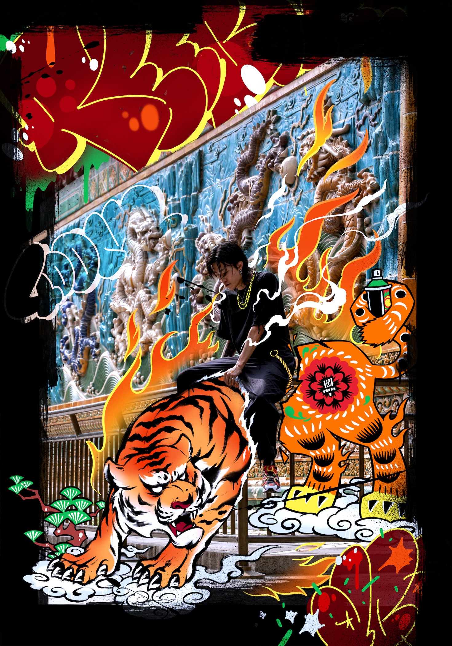 400ml x Reebok 全新聯名鞋款 Instapump Fury「Rebels Paper Tiger」藝術特輯