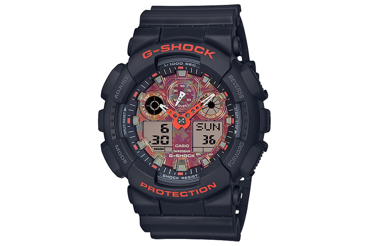 隨處賞楓－G-Shock 推出「Kyo Momiji Color」紅葉主題系列錶款