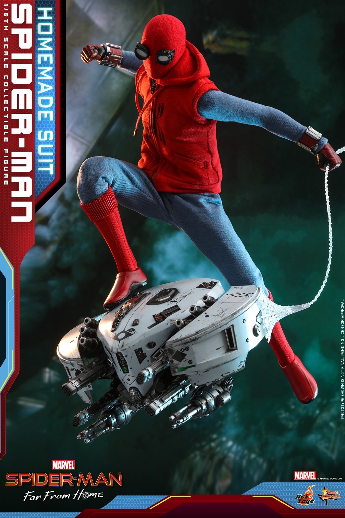 Hot Toys 推出《Spider-Man: Far From Home》中 Spider-Man 自製戰衣 1:6 珍藏人偶