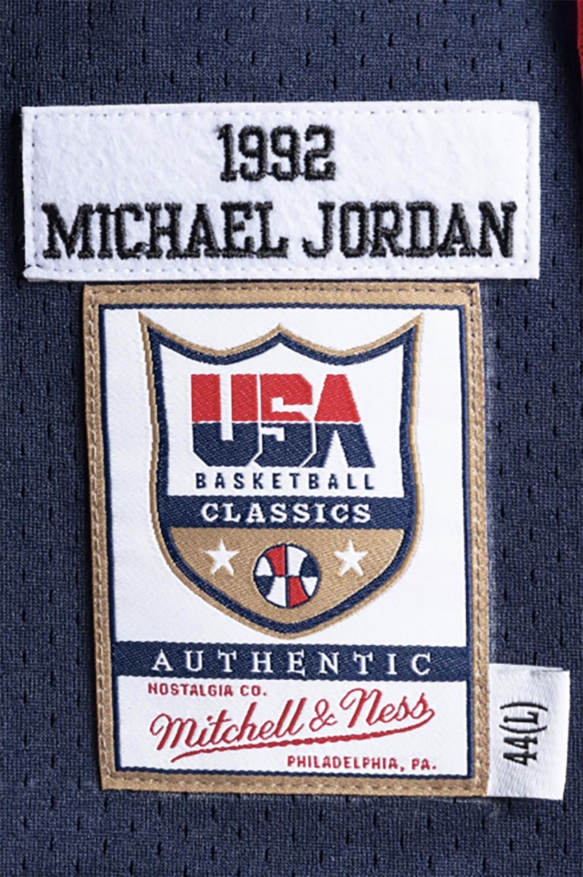 Mitchell & Ness 復刻美國「夢一隊」經典球衣系列