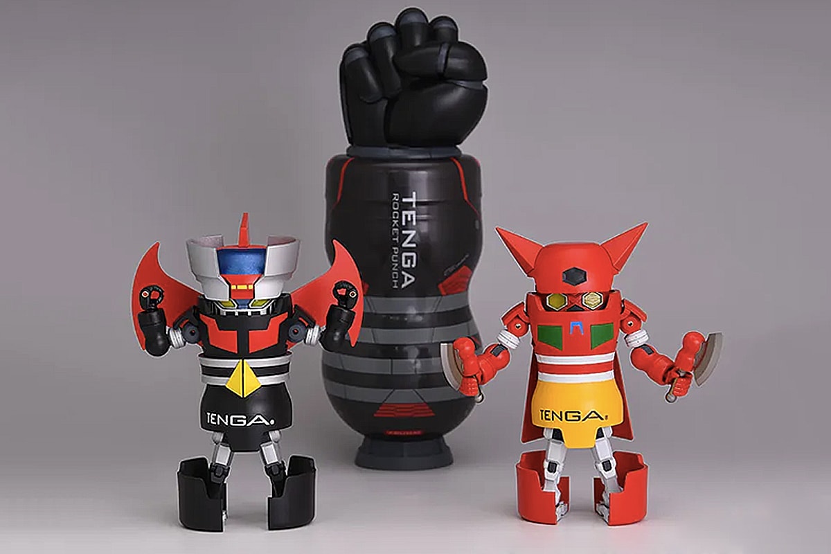 TENGA 推出《Mazinger Z》、《Getter Robo》機械人變身玩偶