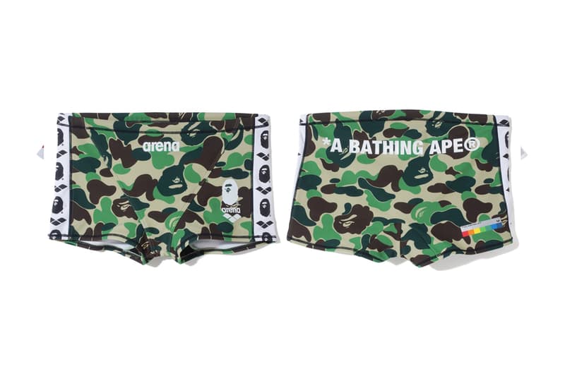 A BATHING APE® x arena 專業競泳聯名系列