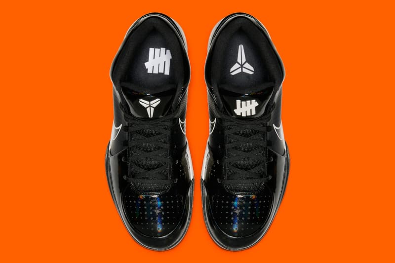 「BLACK MAMBA」-UNDEFEATED x Nike Kobe 4 Protro 隱藏配色公開