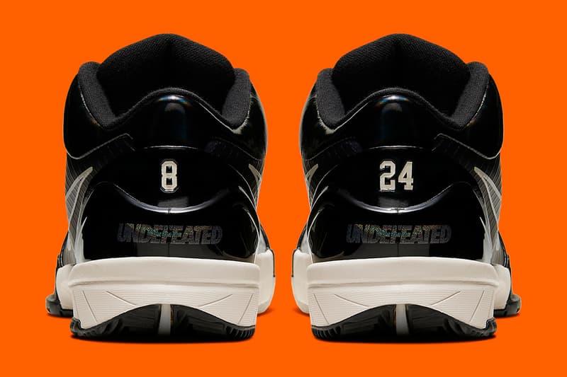 「BLACK MAMBA」-UNDEFEATED x Nike Kobe 4 Protro 隱藏配色公開