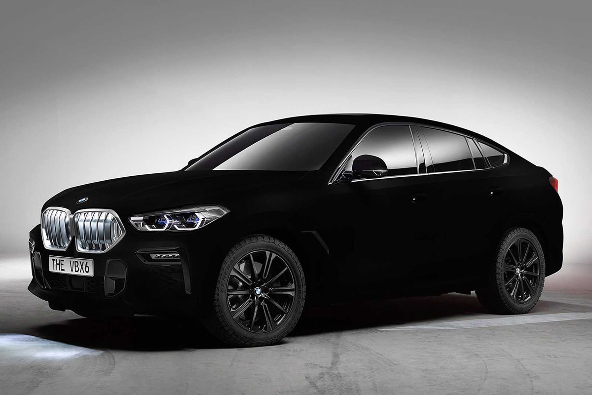 虛無之黑－BMW 打造究極暗黑 X6「Vantablack」車款