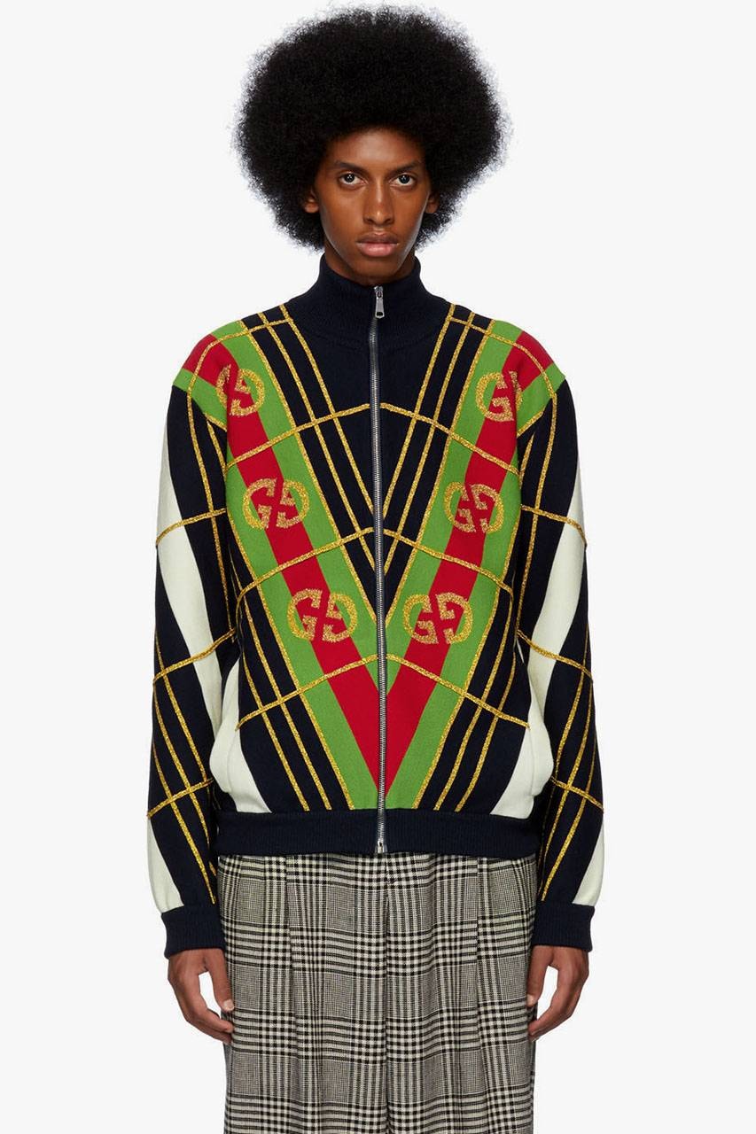 Gucci 推出两款 70 年代復古拉链外套