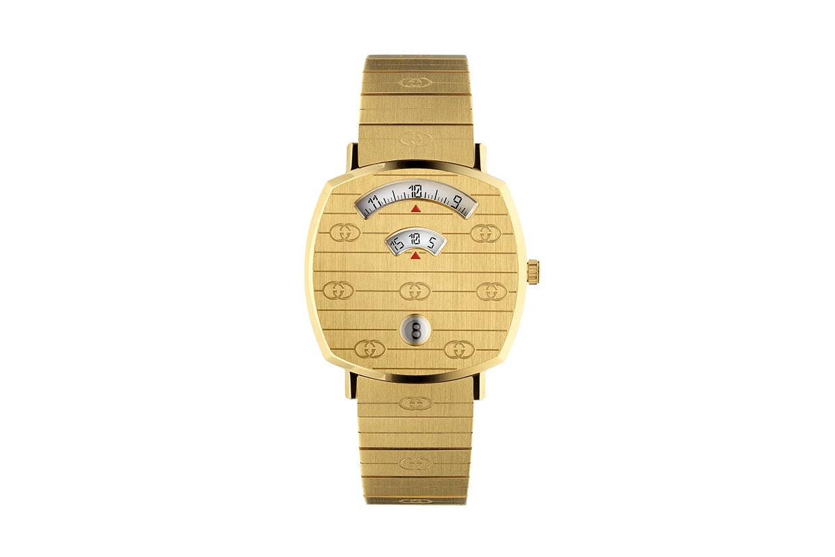 三窗顯示－Gucci 推出全新「Grip」腕錶系列