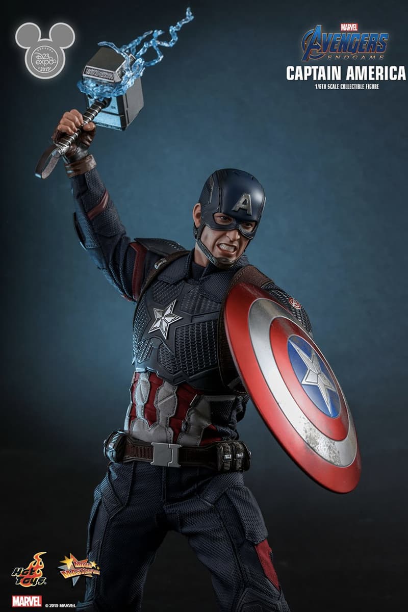 Hot Toys 推出 1:6《Avengers：Endgame》Captain America「雙武器」珍藏人偶