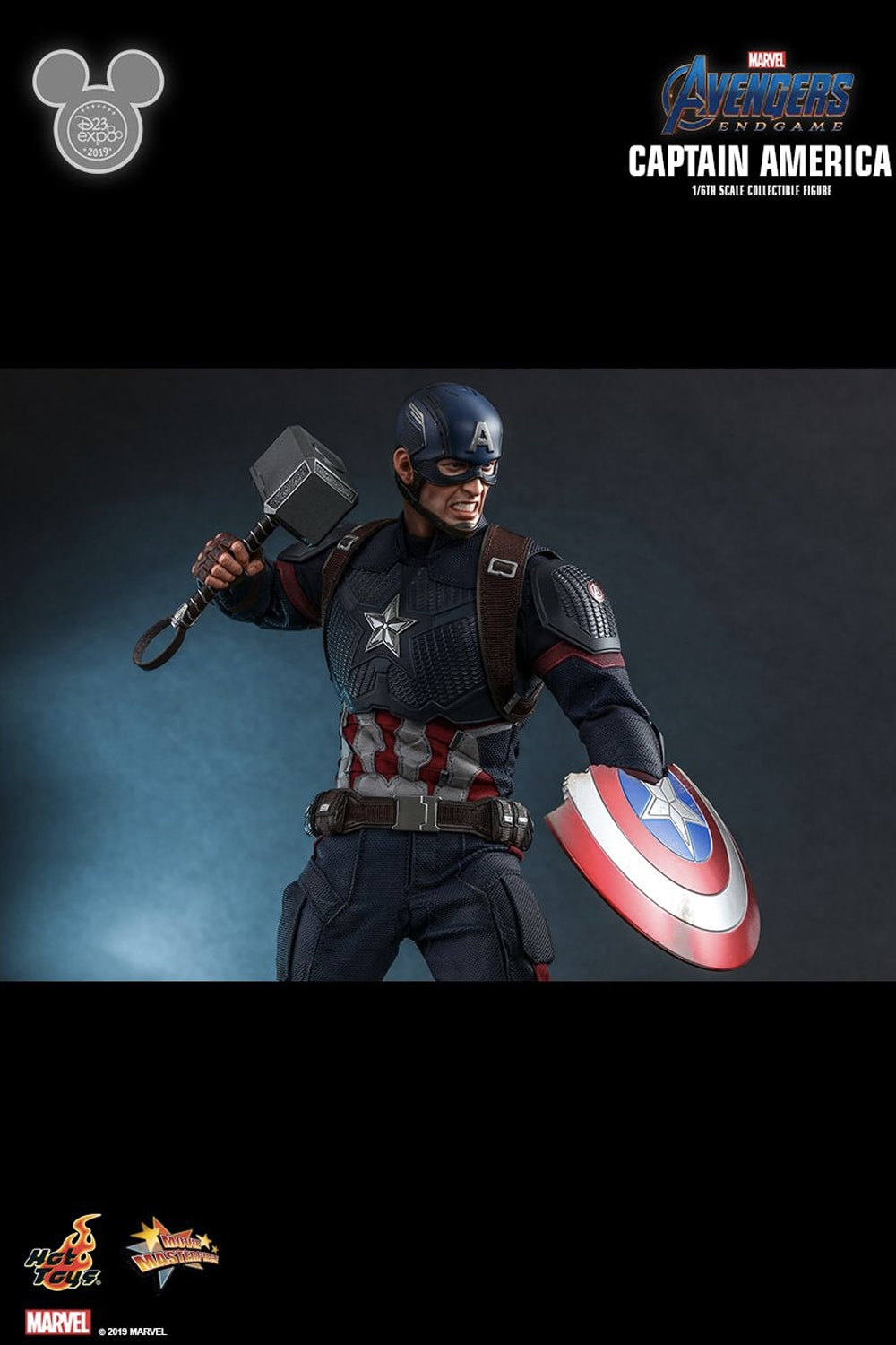 Hot Toys 推出 1:6《Avengers：Endgame》Captain America「雙武器」珍藏人偶