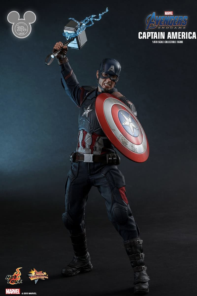 Hot Toys 推出 1:6《Avengers：Endgame》Captain America「雙武器」珍藏人偶