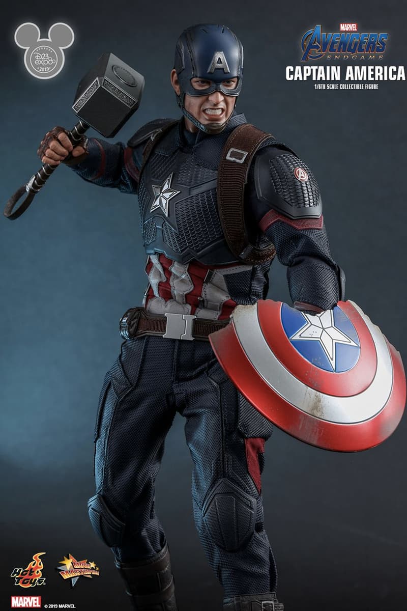 Hot Toys 推出 1:6《Avengers：Endgame》Captain America「雙武器」珍藏人偶