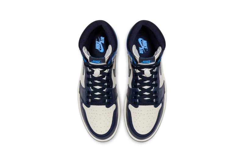 Nike 官方正式發佈 Air Jordan 1「Obsidian」配色鞋款