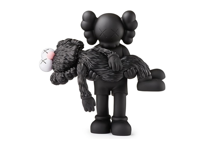 KAWS 全新「GONE」Companion 搪膠公仔正式公布