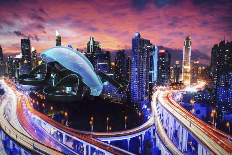 美夢成真？日本科技公司 NEC 發佈商用飛天汽車實測影片