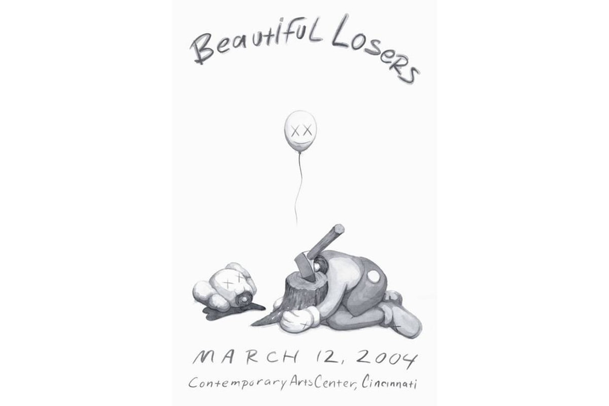 KAWS 極罕作品《Beautiful Losers》於 Jonathan LeVine Project 登場
