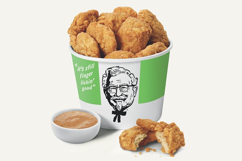 KFC 與人造肉公司 Beyond Meat 合作推出首個「素食炸雞」餐點