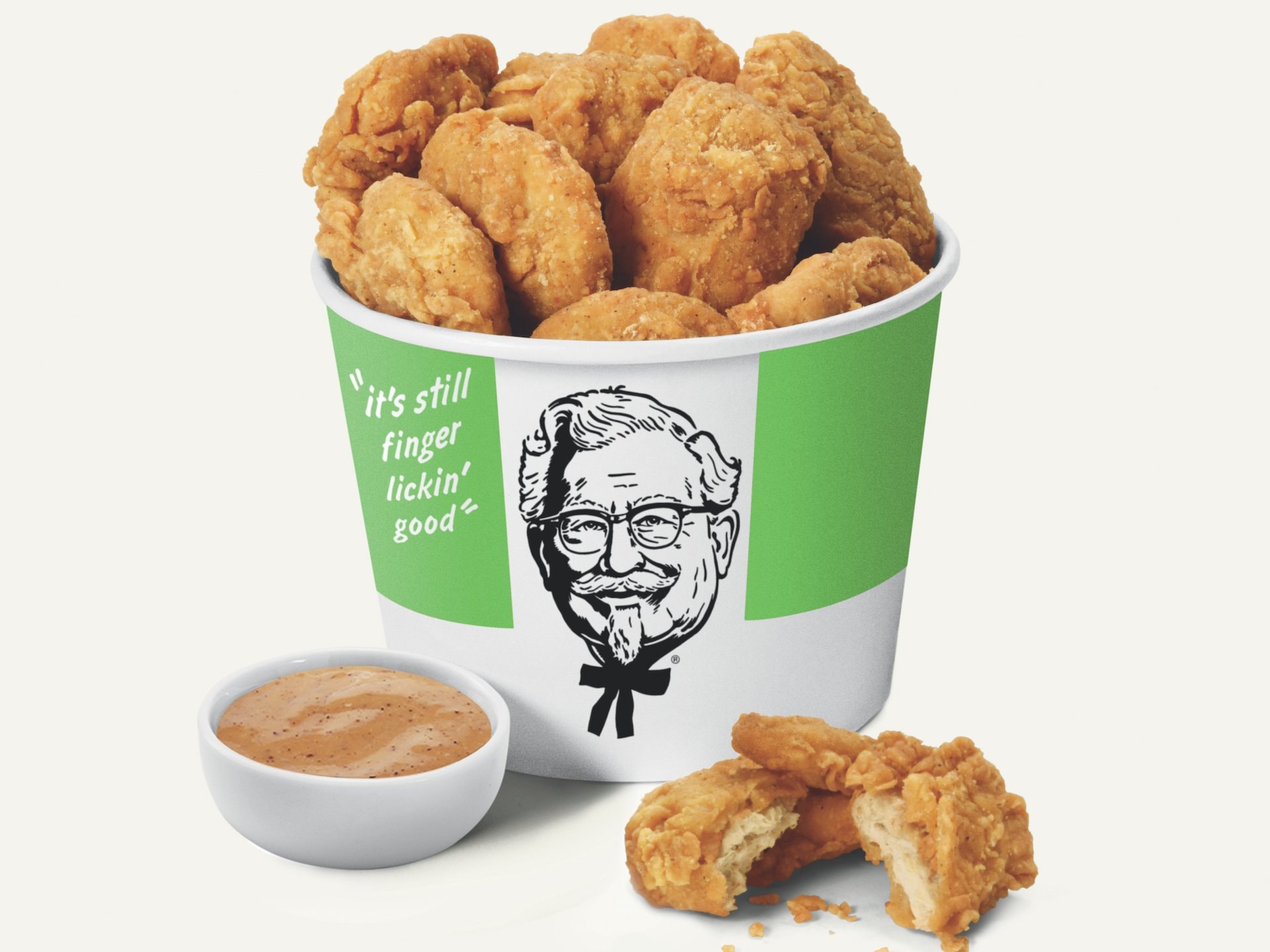 KFC 與人造肉公司 Beyond Meat 合作推出首個「素食炸雞」餐點