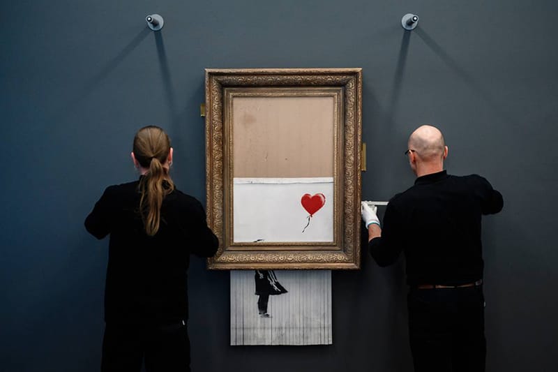 Sotheby’s 與 Christie’s 拍賣行將拍售多件 Banksy 畫作
