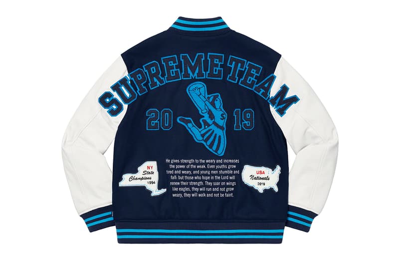 Supreme 正式發佈 2019 秋冬外套系列