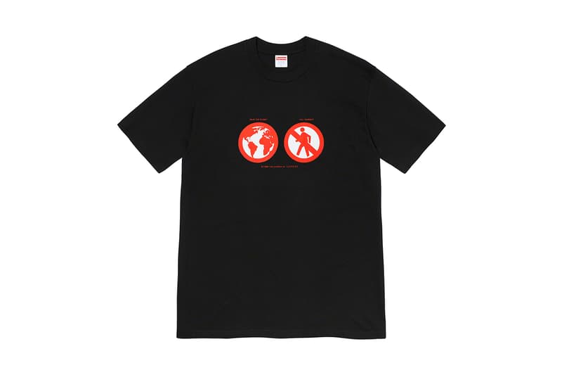 Supreme 正式發佈 2019 秋冬 T-Shirt 系列