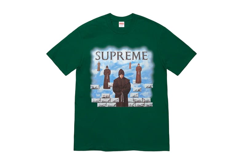 Supreme 正式發佈 2019 秋冬 T-Shirt 系列