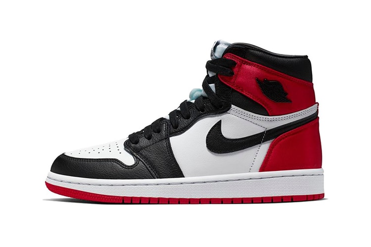 Air Jordan 1 人氣配色「Black Toe」緞面版本發佈