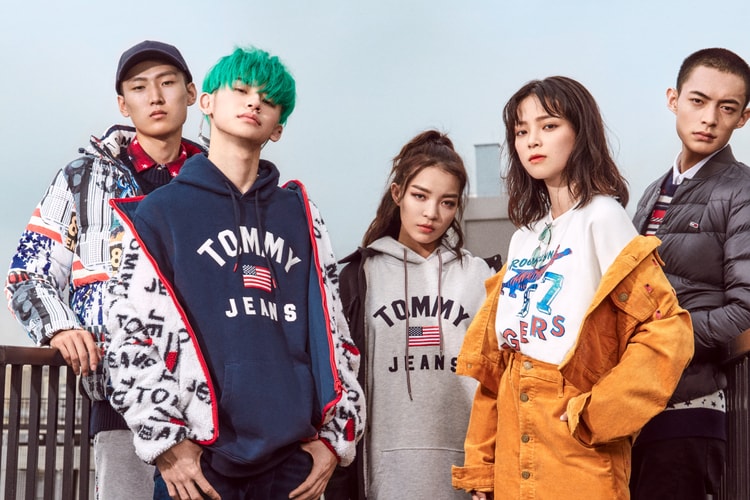 小鬼-王琳凯与 VaVa 共同演绎 Tommy Jeans 19 秋冬系列