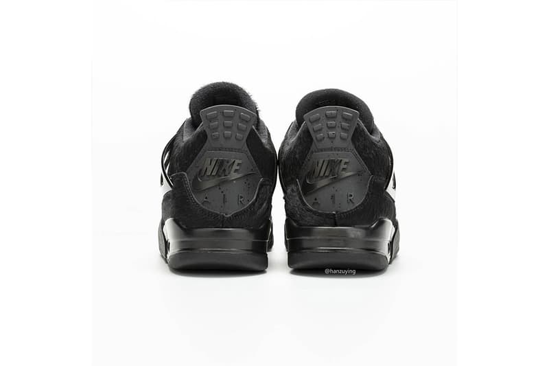 率先預覽 Air Jordan 4 全新牛毛皮面料「Black Cat」鞋款