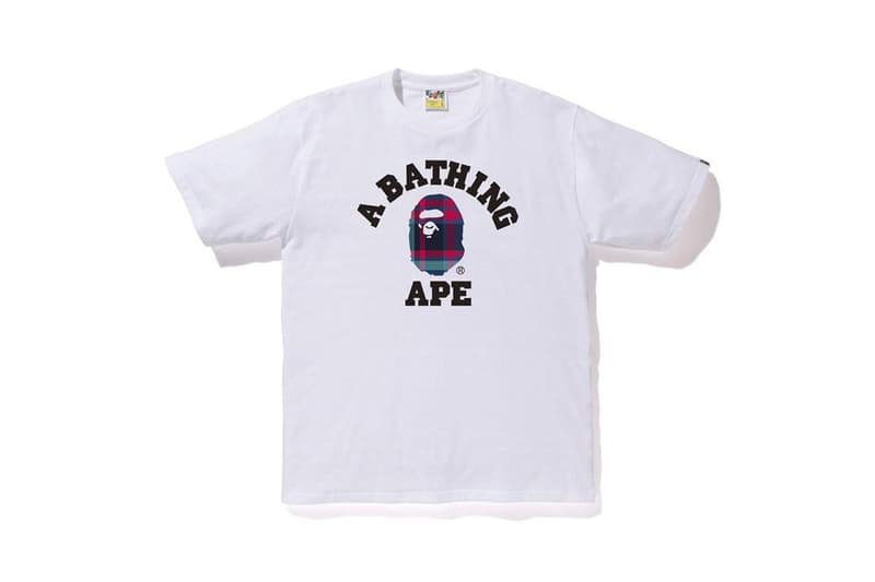 A BATHING APE® 推出全新格紋印花系列