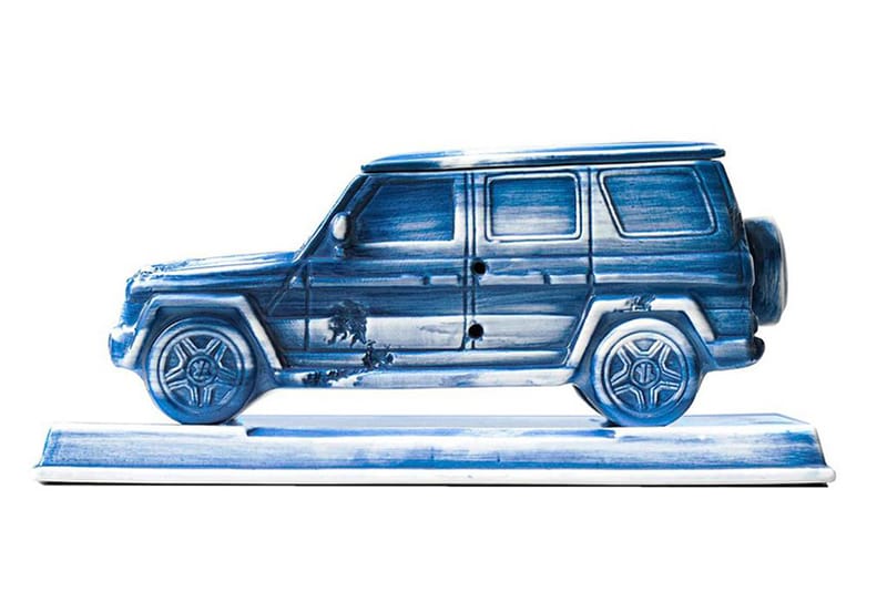 Best Art Drops: Mercedes-Benz G-Class 薰香台座、Vincent van Gogh 太陽花實體化擺飾