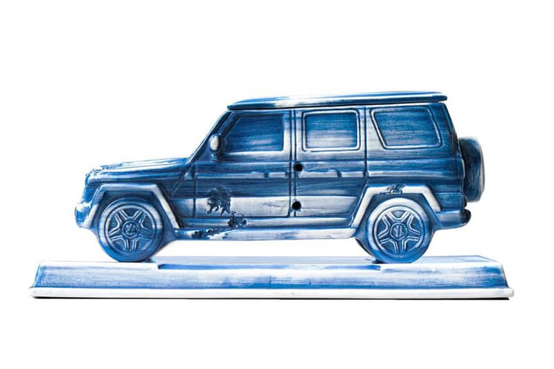 Best Art Drops: Mercedes-Benz G-Class 薰香台座、Vincent van Gogh 太陽花實體化擺飾