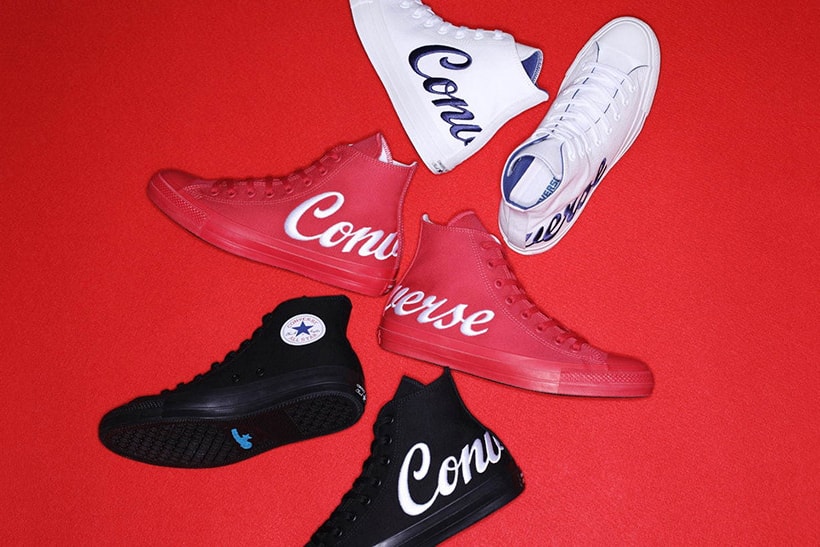 Converse Japan 推出巨型潦草字體 All Star 100 鞋款