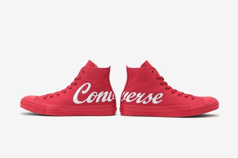 Converse Japan 推出巨型潦草字體 All Star 100 鞋款