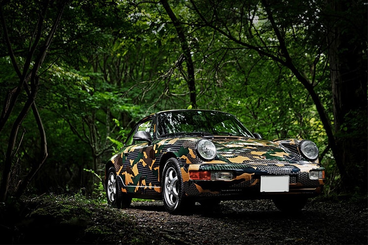 FDMTL 打造「Sashiko Camouflage」定製外裝 Porsche 911 Carrera