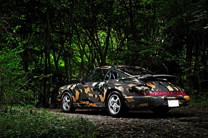 FDMTL 打造「Sashiko Camouflage」定製外裝 Porsche 911 Carrera