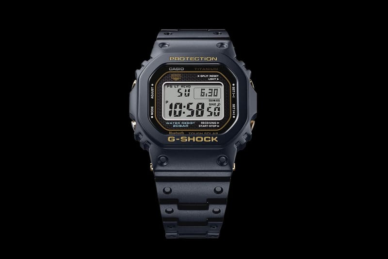 Casio G-Shock 5000 系列發表鈦合金升級版