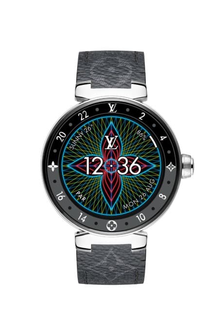 Louis Vuitton Tambour Horizon 智能腕錶迎來全新霓虹數字介面