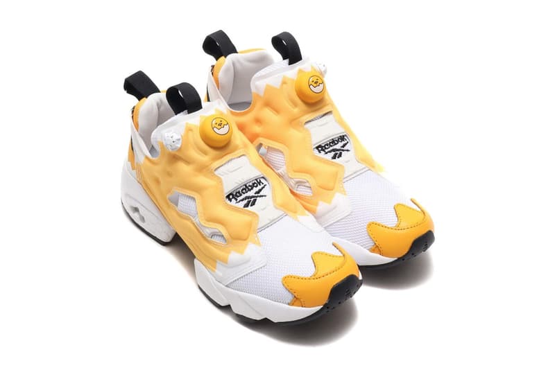 Reebok x Sanrio 攜手打造「蛋黃哥」Gudetama 別注 Instapump Fury