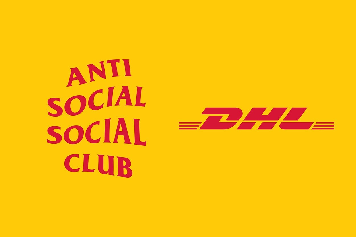 Anti Social Social Club 預告將與 DHL 推出別注聯名系列