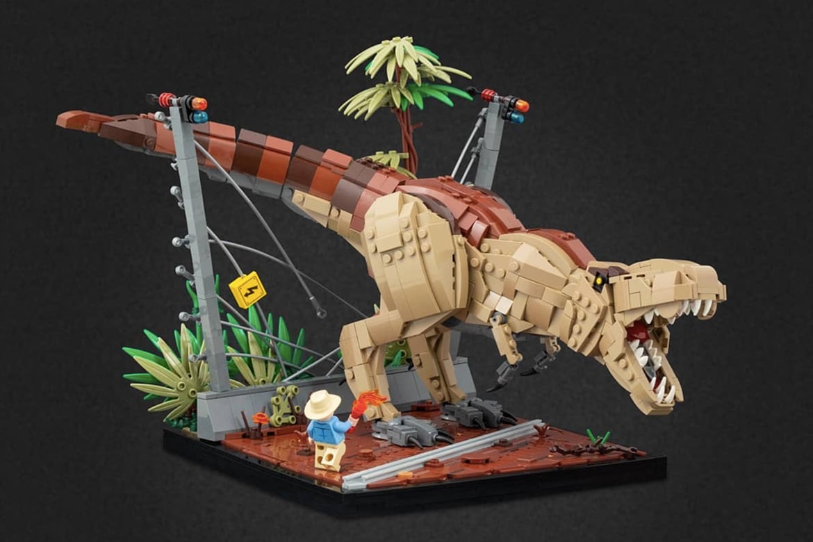 Jonas Kramm 以 LEGO 打造 18 個《Jurassic Park》經典場景