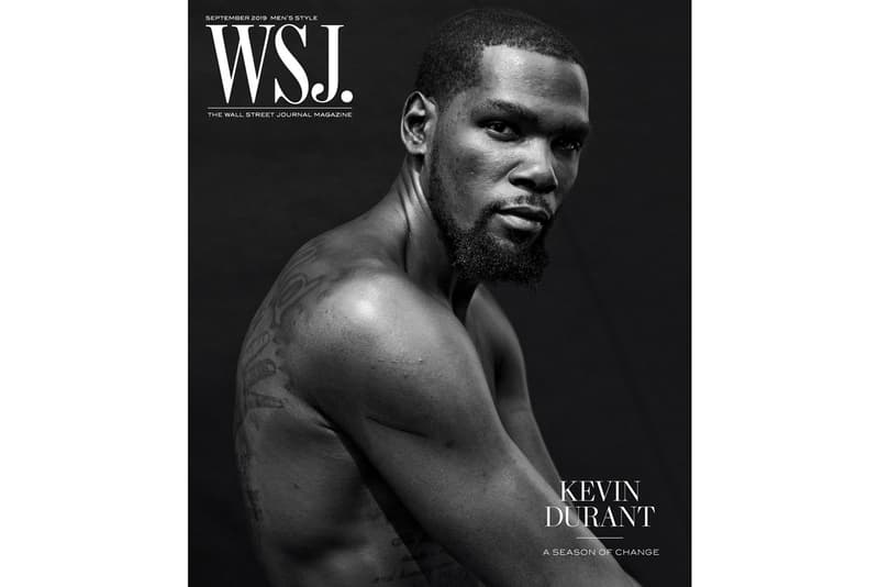 Kevin Durant 登上《華爾街日報》封面並談及對 Warriors 與 Thunder 的不滿