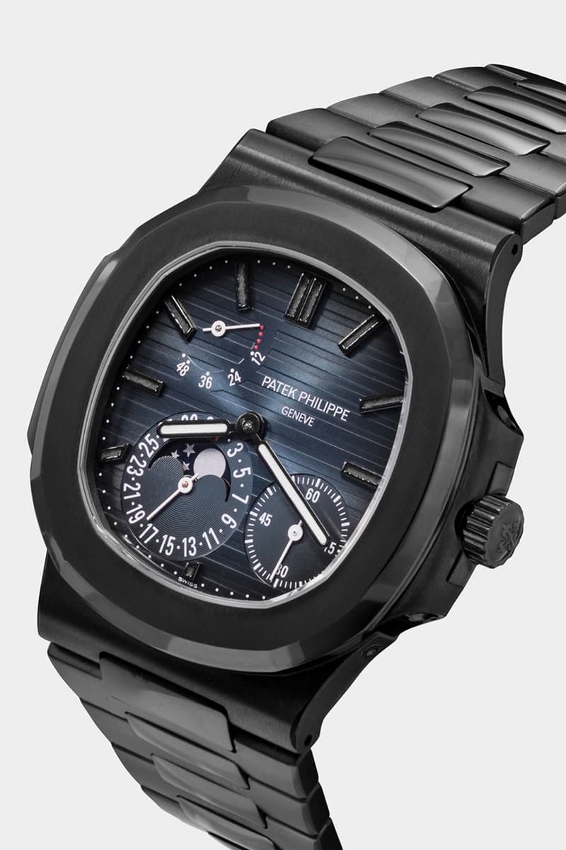 MAD Paris 打造黑魂 Patek Philippe Nautilus 5712 限量定製錶款