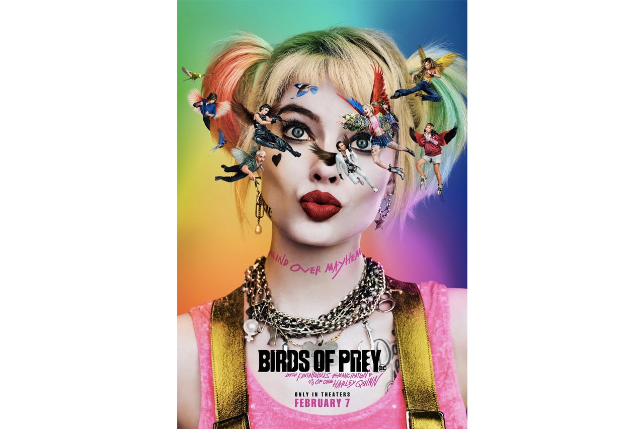 Margot Robbie 主演 DC 女英雄電影《Birds of Prey》發佈首張電影海報