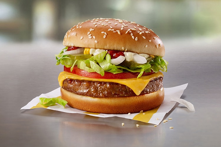 McDonald 攜手人造肉品牌 Beyond Meat 推出素食肉餅漢堡