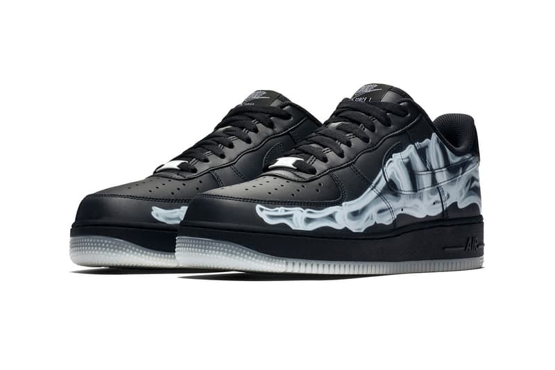 率先預覽 Nike Air Force 1 萬聖節別注配色「Black Skeleton」官方圖輯